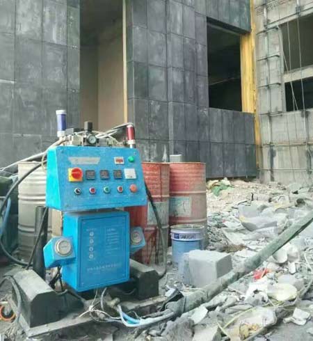外墻保溫噴涂機價格施工步驟(圖1) 外墻保溫噴涂機價格施工步驟
