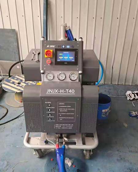 普通噴涂機可以噴聚脲和聚氨酯材料嗎?(圖1) T-40多用噴涂機