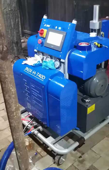 普通噴涂機可以噴聚脲和聚氨酯材料嗎?(圖2) T-40D多用噴涂機